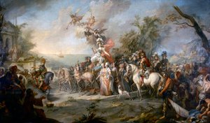 Allegoria della vittoria di Caterina la Grande sui Turchi e Tartari, 1772