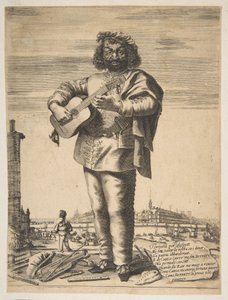 Carlo Cantu detto Buffetto, 1646. Creatori: Stefano della Bella, Jean Couvay da Stefano della Bella, Jean Couvay