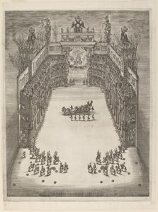 Veduta aerea del teatro da Stefano della Bella