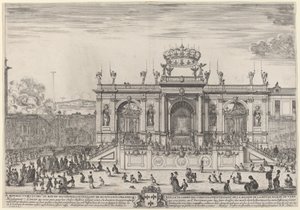 Altare per il Corpus Domini, probabilmente 1648 da Stefano della Bella