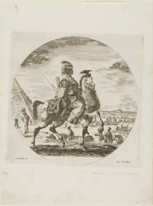 Cavaliere nero da Stefano della Bella
