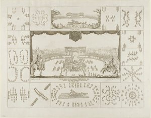 Carosello per Ferdinando II, Duca di Toscana da Stefano della Bella