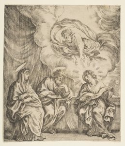 Gesù Bambino che Spiega le Scritture a Sua Madre e San Giuseppe