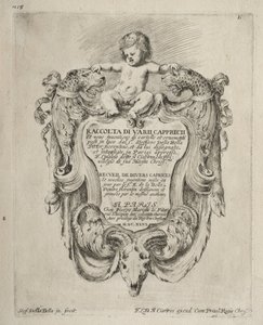Collezione di vari capricci e nuovi disegni di cartigli e ornamenti da Stefano della Bella