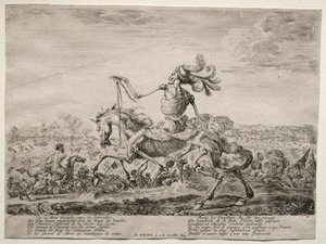 Morte sul campo di battaglia da Stefano della Bella