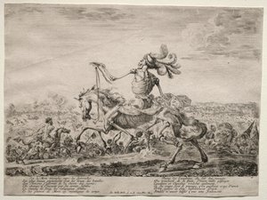Morte sul campo di battaglia, 1646-1647 da Stefano della Bella