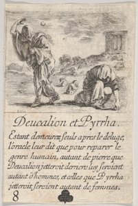 Deucalione e Pirra, dal Gioco della Mitologia