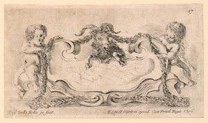 Stemma, n. 17 da "Raccolta di varii cappriccii et nove inventioni di cartelle et ornamenti"