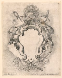 Stemma, No. 4 da "Raccolta di varii cappriccii et nove inventioni di cartelle et ornamenti"