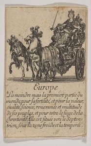 Europa, 1644 da Stefano della Bella