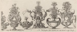 Vasi Fantastici, probabilmente 1646 da Stefano della Bella