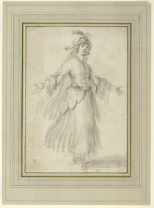 Ballerina in costume esotico