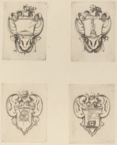 Quattro emblemi per il funerale del principe Francesco de Medici da Stefano della Bella