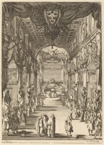 Funerale del Principe Francesco de Medici da Stefano della Bella