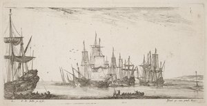 Gruppo di navi da Stefano della Bella