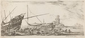 Vista del porto, 1644
