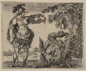 Giasone, dal Gioco della Mitologia, 1644 da Stefano della Bella