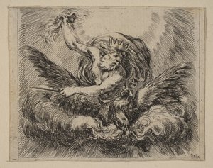 Giove, da Gioco della Mitologia da Stefano della Bella