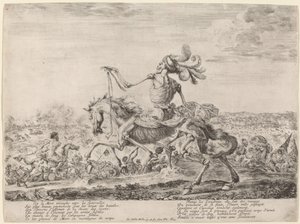 La morte su un campo di battaglia, 1648 da Stefano della Bella