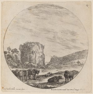 Paesaggio con Rovine Antiche