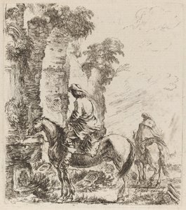 Paesaggio con Cavalieri da Stefano della Bella