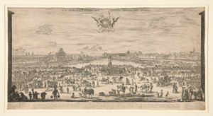 Le Pont Neuf, Parigi da Stefano della Bella