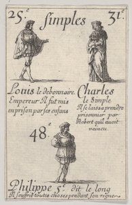 Luigi il Pio... Carlo il Semplice, da Gioco dei Re di Francia