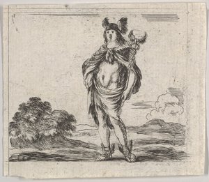 Mercurio, dal Gioco della Mitologia Jeu de la Mythologie, 1644