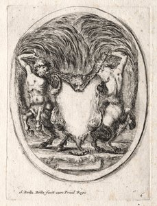 Nuovo modello per un cartiglio, 1647 da Stefano della Bella