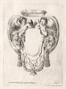 Nuovo modello per un cartiglio, 1647 da Stefano della Bella