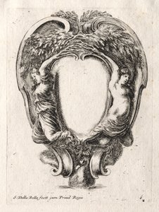 Nuovo modello per un cartiglio, 1647 da Stefano della Bella