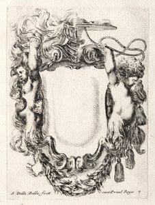 Nuovo modello per un cartiglio, 1647 da Stefano della Bella