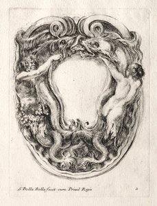 Nuovo modello per un cartiglio, 1647 da Stefano della Bella