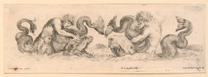 Ornamenti di fregi e fogliami da Stefano della Bella