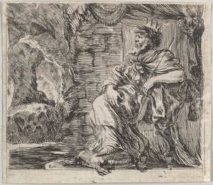 Plutone, dal Gioco della Mitologia da Stefano della Bella