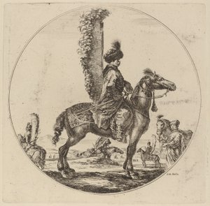 Ussaro polacco da Stefano della Bella