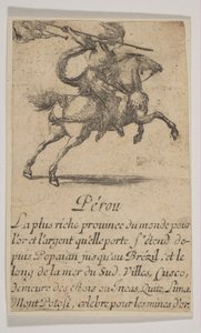 Perù, 1644 da Stefano della Bella