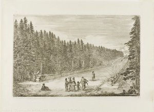 Il viale delle fontane