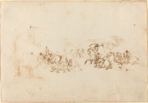 Il Combattimento di Cavalleria da Stefano della Bella
