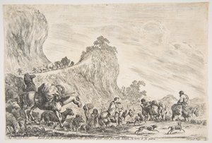 Il viaggio di Giacobbe in Egitto, ca. 1647