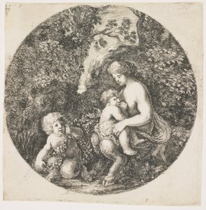 La moglie del satiro, 1656 da Stefano della Bella