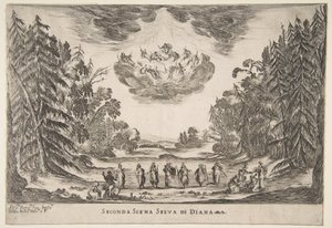Le nozze degli dei: Seconda scena, Diana da Stefano della Bella