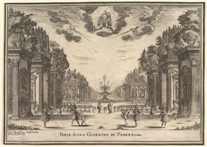 Terza scena, il giardino di Venere, da 