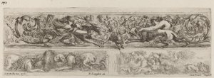 Tre Bande Ornamentali, probabilmente 1648 da Stefano della Bella