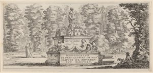 Pagina del titolo per "Divers paysages" da Stefano della Bella