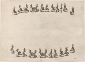 Ventiquattro cavalieri festanti, 1652
