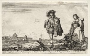 Varie figure e paesaggi da Stefano della Bella