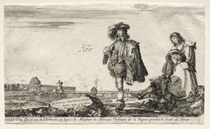 Varie figure e paesaggi, 1649 da Stefano della Bella