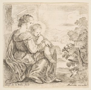 Vergine e Bambino Gesù da Stefano della Bella
