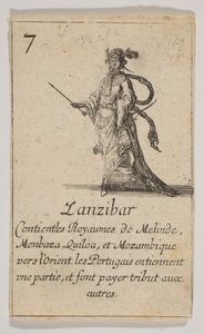 Zanzibar, 1644 da Stefano della Bella